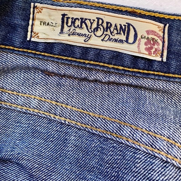 Lucky Brand Mens 181 Jeans Sz 36x32 Relaxed Straight Medium Wash 100% Cotton USA - Picture 9 of 16